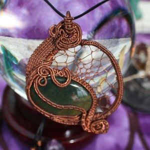 Large Dreamcatcher 3" With Bloodstone cab
